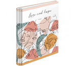 Тетрадь общая А5, 120 л. на кольцах ArtSpace «Стиль», 170×215 мм, клетка, Love And Hope Тетрадь общая А5, 120 л. на кольцах ArtSpace «Стиль», 170×215 мм, клетка, Love And Hope