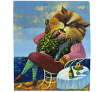 Картина «На курорте» (Стратович В.В.), 40×35 см, холст, масло Картина «На курорте» (Стратович В.В.), 40×35 см, холст, масло