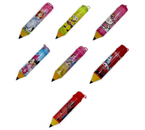 Пенал-тубус однокамерный школьный «Карандаш», 50×250 мм, ассорти Пенал-тубус однокамерный школьный «Карандаш», 50×250 мм, ассорти