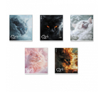 Тетрадь общая А5, 48 л. на скобе ErichKrause Cloudy Cats, 170×203 мм, клетка, ассорти Тетрадь общая А5, 48 л. на скобе ErichKrause Cloudy Cats, 170×203 мм, клетка, ассорти