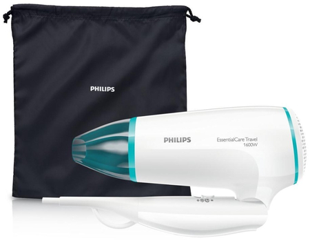 Фен Philips BHD006/00, белый с бирюзовым