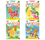 Раскраска «Рисуем пальчиками» А5 «Три совы», 4 л., «Выпуск №2», ассорти Раскраска «Рисуем пальчиками» А5 «Три совы», 4 л., «Выпуск №2», ассорти