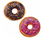 Игрушка мягкая WooZoo, 30×30 см, «Пончик», ассорти Игрушка мягкая WooZoo, 30×30 см, «Пончик», ассорти