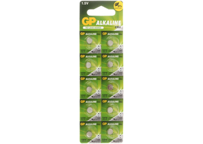 Батарейки щелочные дисковые GP Cell Alkaline, LR626 (AG4, 177F), 1.5V, 10 шт.