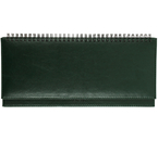 Планинг датированный на гребне на 2026 год Qredo Nebraska, 300×130 мм, 64 л., темно-зеленый Планинг датированный на гребне на 2026 год Qredo Nebraska, 300×130 мм, 64 л., темно-зеленый