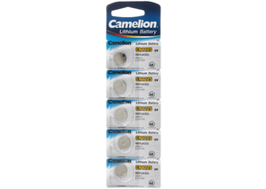 Батарейки литиевые дисковые Camelion Battery, CR1225, 3V, 5 шт.