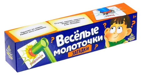 Игра настольная детей на реакцию и внимание «Весёлые молоточки», 3+