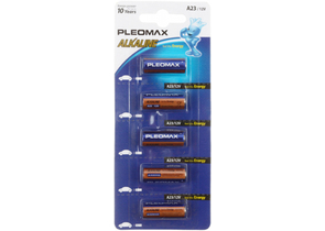 Батарейки щелочные Pleomax Alkaline, A23, 12V, 5 шт.