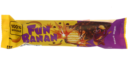 Вафли Fun Banan, 35 г