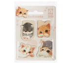 Закладки магнитные для книг Meshu, 4 шт., Cute Kittens Закладки магнитные для книг Meshu, 4 шт., Cute Kittens