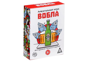 Игра настольная алкогольная «Вобла», 70 карт, 18+