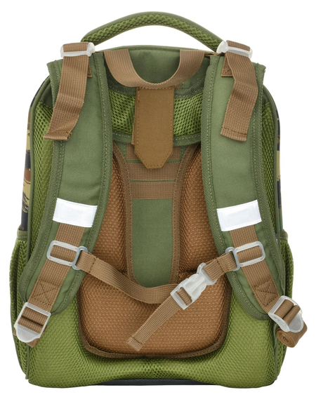 Рюкзак школьный Schoolformat Ergonomic+ 19,8L, 320*390*140 мм, Military