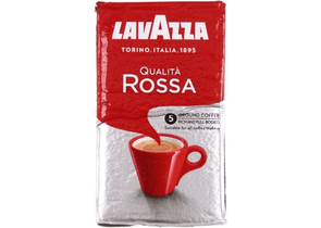 Кофе натуральный молотый Lavazza Qualita Rossa, 250 г, среднеобжаренный