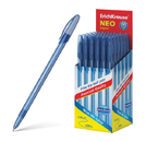 Ручка шариковая одноразовая ErichKrause Neo Stick Original, корпус синий, стержень синий Ручка шариковая одноразовая ErichKrause Neo Stick Original, корпус синий, стержень синий