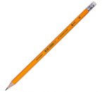 Карандаш чернографитный Qredo, твердость грифеля ТМ, с ластиком, корпус желтый Карандаш чернографитный Qredo, твердость грифеля ТМ, с ластиком, корпус желтый