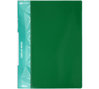 Папка пластиковая на 20 файлов «Бюрократ», толщина пластика 0,6 мм, зеленая Папка пластиковая на 20 файлов «Бюрократ», толщина пластика 0,6 мм, зеленая
