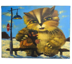 Картина «Старые друзья» (Стратович В.В.), 30×25 см, холст, масло Картина «Старые друзья» (Стратович В.В.), 30×25 см, холст, масло