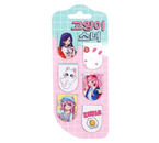 Набор магнитных закладок для книг Sima-Land, 6 шт., «Аниме» Набор магнитных закладок для книг Sima-Land, 6 шт., «Аниме»