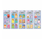 Закладки для книг магнитные Funster, 6 шт., 35×25 мм, «Яркий микс», ассорти Закладки для книг магнитные Funster, 6 шт., 35×25 мм, «Яркий микс», ассорти