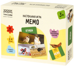 Игра настольная «Мемо. Птицы», 50 карточек, 3+