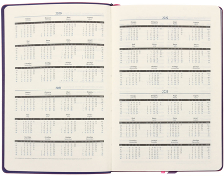 Ежедневник недатированный Berlingo Fuze (А6), 122*183 мм, 136 л., фуксия