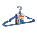 Вешалка-плечики для одежды OfficeClean, 10 шт., длина 40 см, синие Вешалка-плечики для одежды OfficeClean, 10 шт., длина 40 см, синие