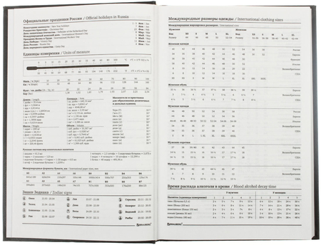 Ежедневник недатированный Brauberg (А5), 145*215 мм, 160 л., черный