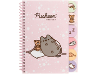 Блокнот на гребне А5 Pusheen