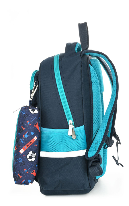 Рюкзак школьный Schoolformat Soft 3+ 18L, 300*390*130 мм, Play Football