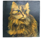 Картина «Опасность» (Стратович В.В.), 20×20 см, холст, масло Картина «Опасность» (Стратович В.В.), 20×20 см, холст, масло