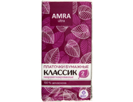 Платочки бумажные носовые Amra Ultra «Классик» Платочки бумажные носовые Amra Ultra «Классик»