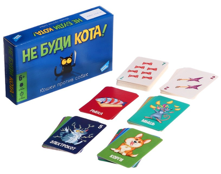 Игра настольная «Не буди кота», 6+