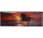 Планинг датированный на гребне на 2026 год BG, 285×100 мм, 64 л., «Символ года» Планинг датированный на гребне на 2026 год BG, 285×100 мм, 64 л., «Символ года»