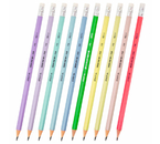 Карандаш чернографитный Staff Everyday, твердость грифеля ТМ, c ластиком, корпус ассорти Карандаш чернографитный Staff Everyday, твердость грифеля ТМ, c ластиком, корпус ассорти