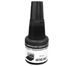 Краска штемпельная Ideal 7014, 24 мл, черная Краска штемпельная Ideal 7014, 24 мл, черная