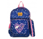 Рюкзак школьный Schoolformat Soft 2+ 17L, 270×400×130 мм, Hearts And Stars