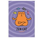 Обложка для паспорта Meshu, 92×134 мм, Zen Cat Обложка для паспорта Meshu, 92×134 мм, Zen Cat