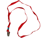 Тесьма для бейджа Brauberg, 45×1 см, красная Тесьма для бейджа Brauberg, 45×1 см, красная