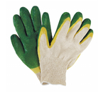 Перчатки хлопчатобумажные с латексным покрытием Laima «Люкс», 13 класс, белые с зеленым Перчатки хлопчатобумажные с латексным покрытием Laima «Люкс», 13 класс, белые с зеленым