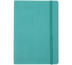 Ежедневник недатированный Qredo Flex, 145×210 мм, 136 л., бирюзовый Ежедневник недатированный Qredo Flex, 145×210 мм, 136 л., бирюзовый