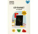 Планшет для рисования LCD «Три совы», диаметр экрана 8,5", белый, 3+