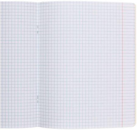 Тетрадь общая А5, 48 л. на скобе «Синий металлик», 163*203 мм, клетка, ассорти
