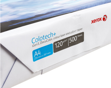 Бумага офисная Xerox Colotech+, А4 (210*297 мм), 120 г/м2, 500 л.