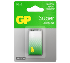 Батарейка щелочная GP Super G-Tech, 6LR61, 9V, тип «Крона» Батарейка щелочная GP Super G-Tech, 6LR61, 9V, тип «Крона»