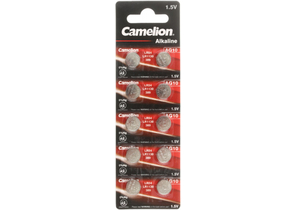 Батарейки щелочные дисковые Camelion Alkaline, AG10, LR1130, 1.5V, 10 шт.