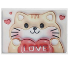 Коврик для дома влаговпитывающий «Доляна», 40×60 см, Love Коврик для дома влаговпитывающий «Доляна», 40×60 см, Love
