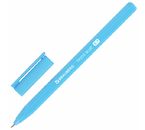 Ручка шариковая одноразовая Brauberg Trios Blue, корпус голубой, стержень синий Ручка шариковая одноразовая Brauberg Trios Blue, корпус голубой, стержень синий