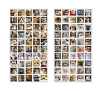 Набор наклеек ПВХ Meshu, 5×5 см, 100 шт., Cats, ассорти Набор наклеек ПВХ Meshu, 5×5 см, 100 шт., Cats, ассорти