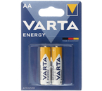 Батарейки щелочные Varta Energy, AA, LR6, 1.5V, 2 шт.