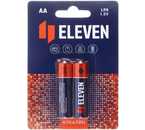 Батарейки щелочные Eleven, AA, LR6, 1.5V, 2 шт.